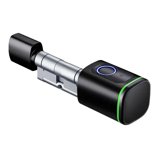 Smart Schließzylinder S-1 mit Fingerabdruck schwarz