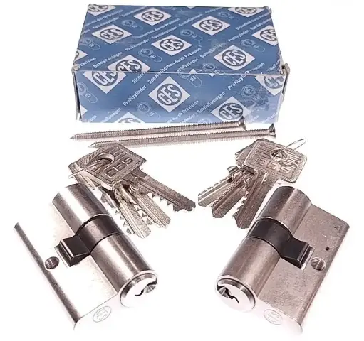 CES N810 gleichschließend 2 Doppelzylindern